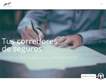 Tablet Screenshot of fscorredores.com